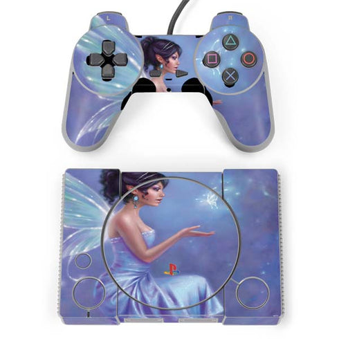 Magical Butterfly Fairy by Rachel Anderson PlayStation Classic Bundle Skin