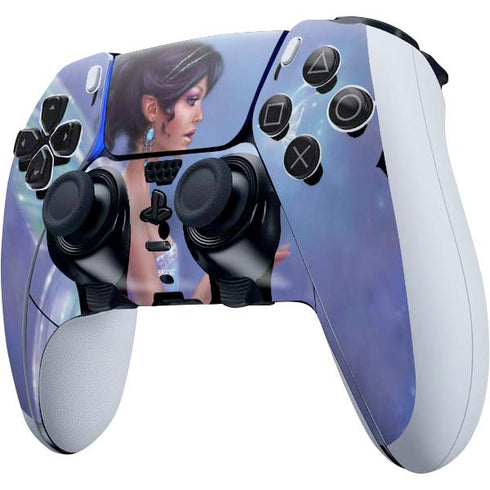 Rachel Anderson Magical Butterfly Fairy PS5 DualSense Edge Pro Controller Skin