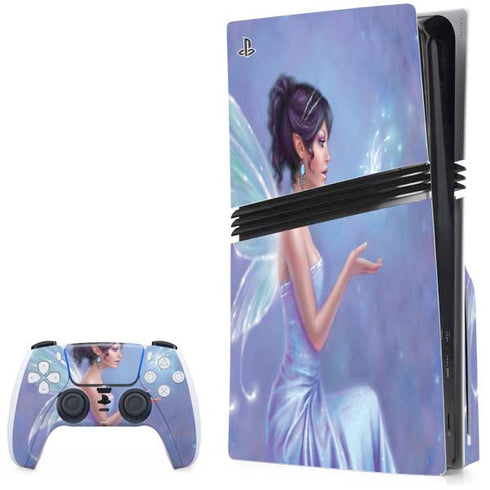 Magical Butterfly Fairy by Rachel Anderson PS5 Pro Disk Bundle Skin