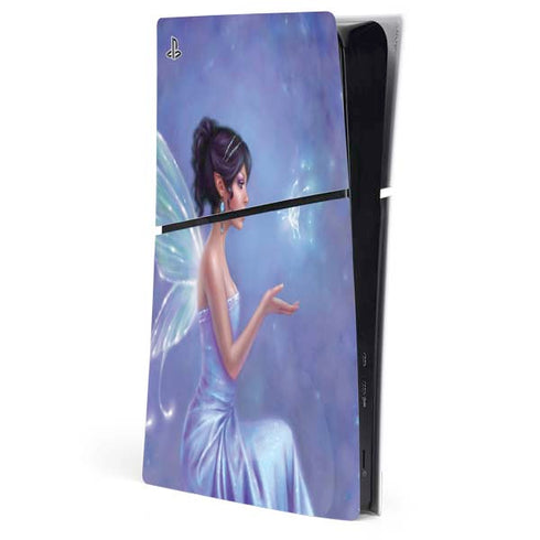 Magical Butterfly Fairy by Rachel Anderson PS5 Slim Digital Edition Console Skin