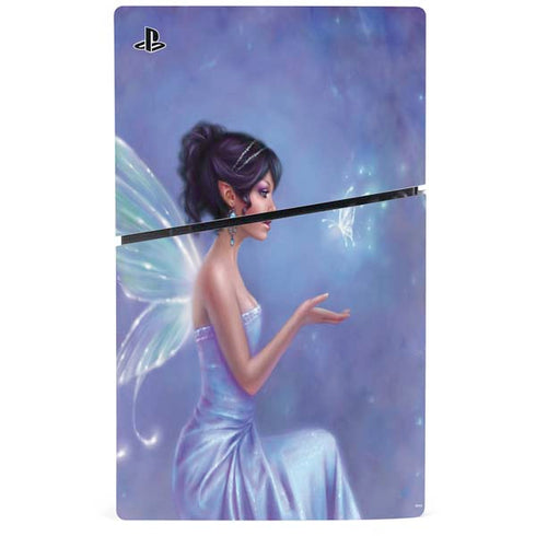 Magical Butterfly Fairy by Rachel Anderson PS5 Slim Digital Edition Console Skin