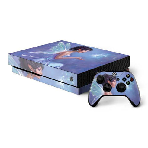 Magical Butterfly Fairy by Rachel Anderson Xbox One X Bundle Skin
