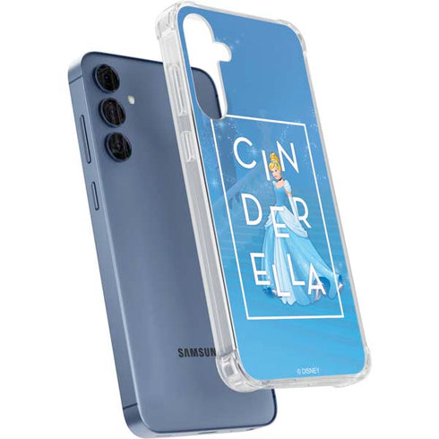 Disney Princess Magical Cinderella Galaxy A55 5G Clear Case