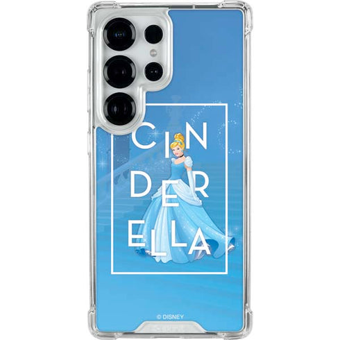 Disney Princess Magical Cinderella Galaxy S25 Ultra Clear Case