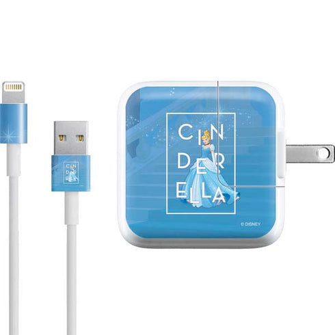 Disney Princess Magical Cinderella iPad Charger (10W USB) Skin