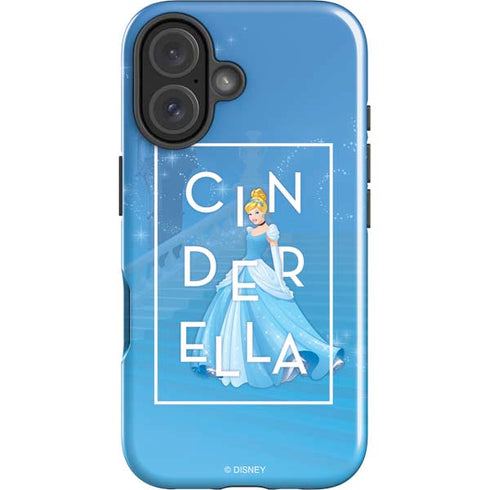 Disney Princess Magical Cinderella iPhone 16 Plus Impact Case