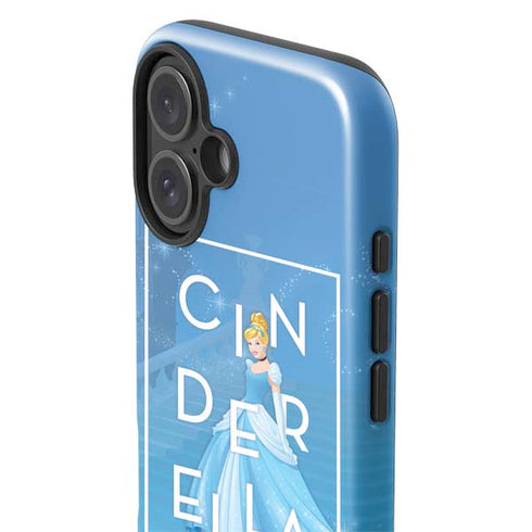 Disney Princess Magical Cinderella iPhone 16 Plus Impact Case