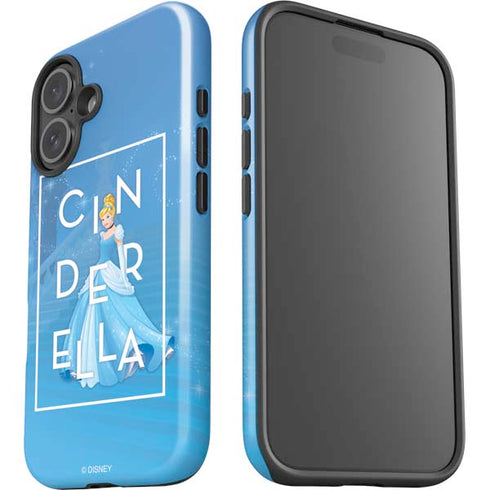 Disney Princess Magical Cinderella iPhone 16 Plus Impact Case