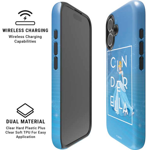 Disney Princess Magical Cinderella iPhone 16 Plus Magsafe Impact Case