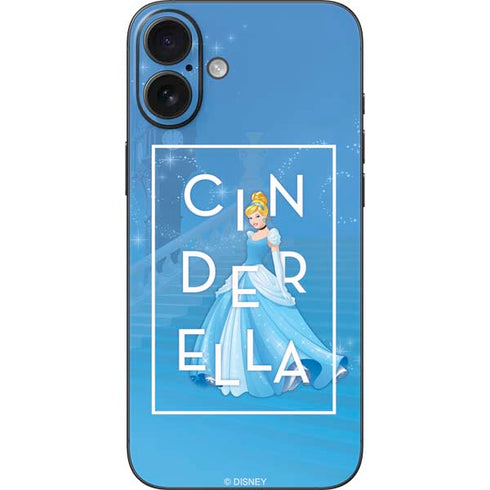 Disney Princess Magical Cinderella iPhone 16 Plus Skin
