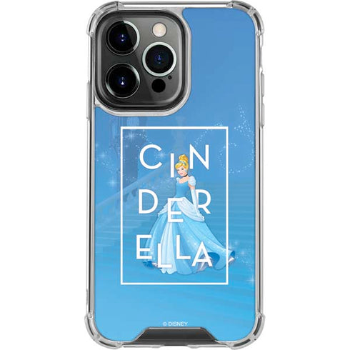 Disney Princess Magical Cinderella iPhone 16 Pro Clear Case