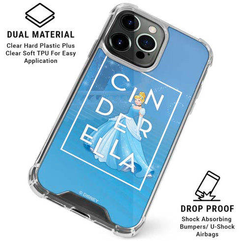 Disney Princess Magical Cinderella iPhone 16 Pro Clear Case