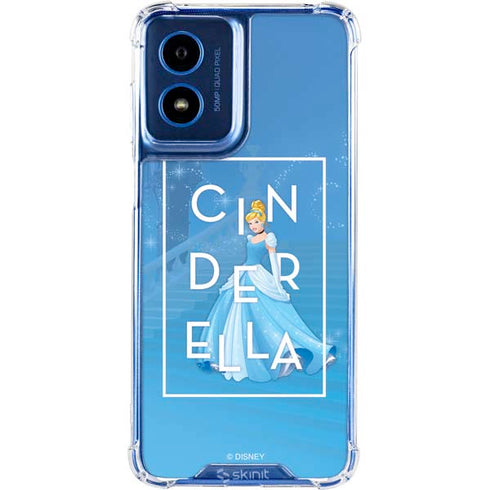 Disney Princess Magical Cinderella Moto G 5G (2024) Clear Case