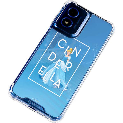 Disney Princess Magical Cinderella Moto G Play 4G (2024) Clear Case