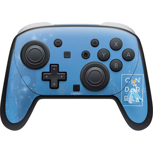 Disney Princess Magical Cinderella Nintendo Switch 2 (2025) Pro Controller Skin
