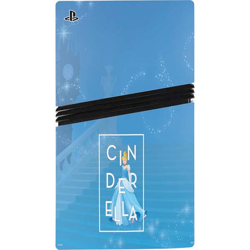Disney Princess Magical Cinderella PS5 Pro Console Skin