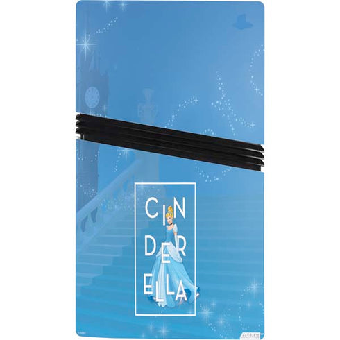 Disney Princess Magical Cinderella PS5 Pro Console Skin