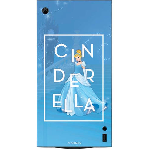 Disney Princess Magical Cinderella XBox Series X Digital Edition Console Skin