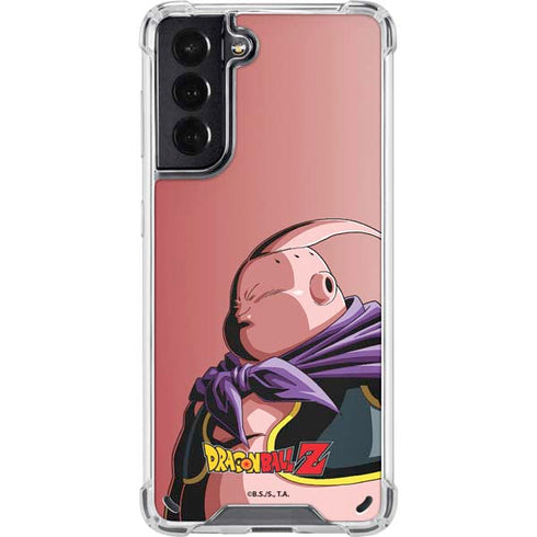 Dragon Ball Z Majin Buu Portrait Galaxy S21 5G Clear Case