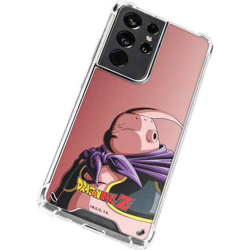Dragon Ball Z Majin Buu Portrait Galaxy S21 Ultra 5G Clear Case