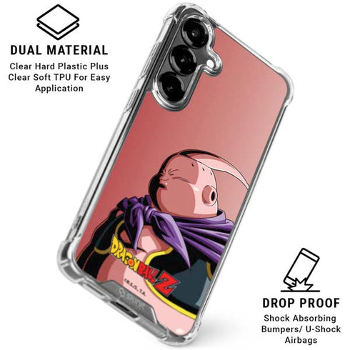 Dragon Ball Z Majin Buu Portrait Galaxy S26 Plus Clear Case