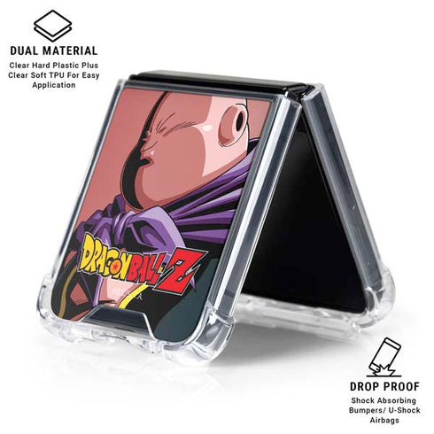 Dragon Ball Z Majin Buu Portrait Galaxy Z Flip6 Clear Case