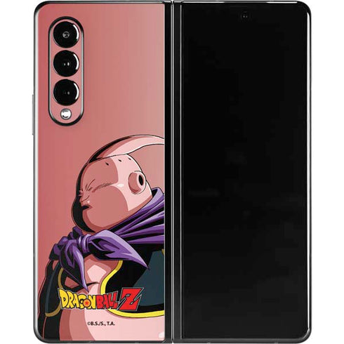 Dragon Ball Z Majin Buu Portrait Galaxy Z Fold3 5G Skin