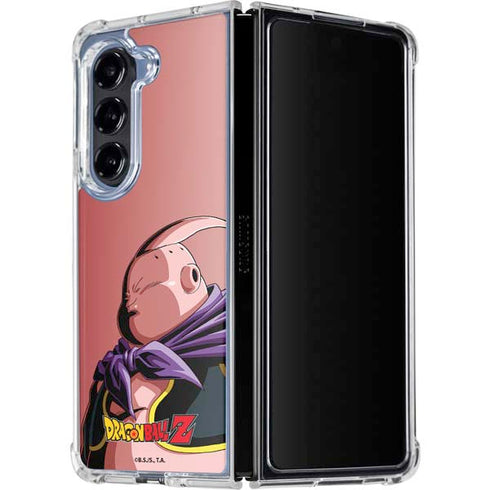 Dragon Ball Z Majin Buu Portrait Galaxy Z Fold5 5G Clear Case