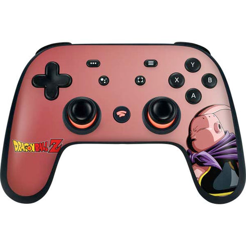 Dragon Ball Z Majin Buu Portrait Google Stadia Controller Skin