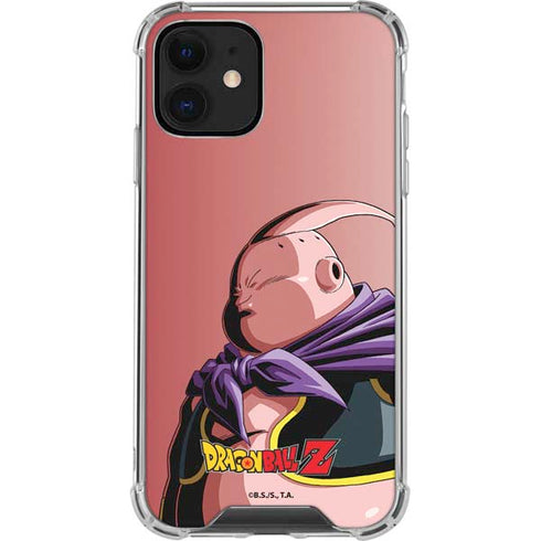 Dragon Ball Z Majin Buu Portrait iPhone 12 Clear Case