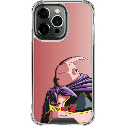 Dragon Ball Z Majin Buu Portrait iPhone 14 Pro Clear Case