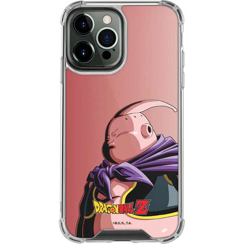 Dragon Ball Z Majin Buu Portrait iPhone 14 Pro Max Clear Case