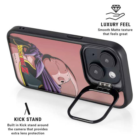Dragon Ball Z Majin Buu Portrait iPhone 15 Kickstand Case