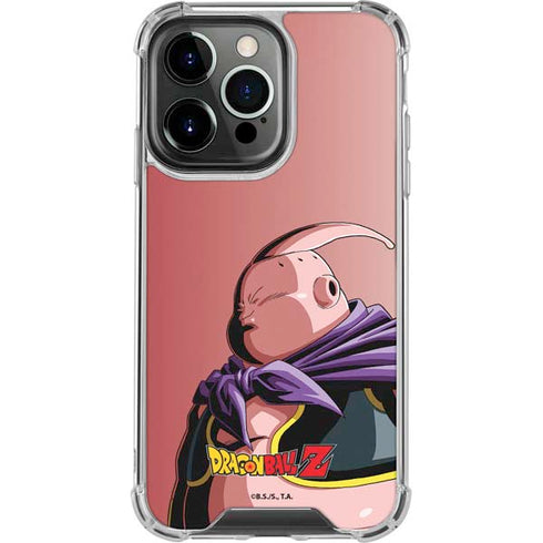 Dragon Ball Z Majin Buu Portrait iPhone 15 Pro Max Clear Case
