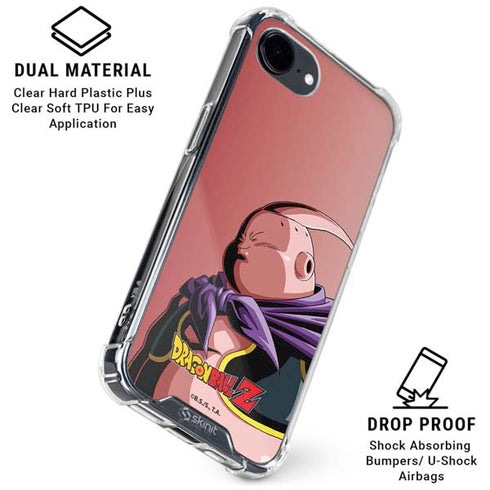 Dragon Ball Z Majin Buu Portrait iPhone 16e Clear Case