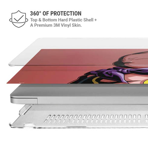 Dragon Ball Z Majin Buu Portrait MacBook Air 13in M1 (2021) Case plus Skin