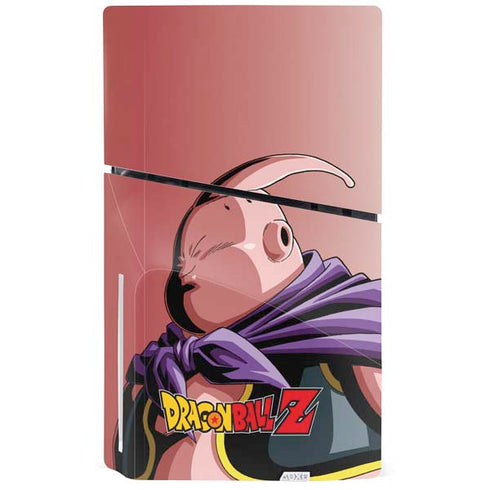 Dragon Ball Z Majin Buu Portrait PS5 Slim Disk Console Skin