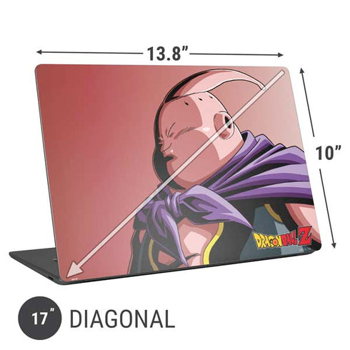 Dragon Ball Z Majin Buu Portrait Universal Laptop 17in (13.8 x 10in) Skin
