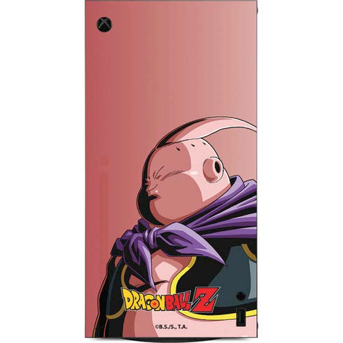Dragon Ball Z Majin Buu Portrait XBox Series X Digital Edition Console Skin