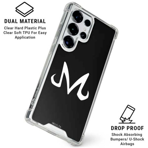 Dragon Ball Z Majin Buu Symbol Galaxy S25 Ultra Clear Case