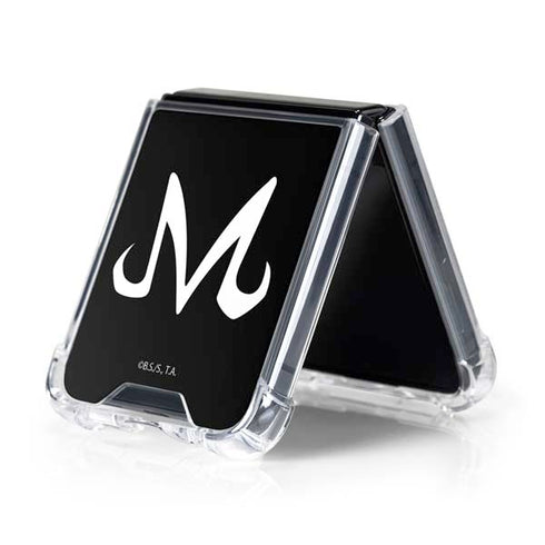 Dragon Ball Z Majin Buu Symbol Galaxy Z Flip5 5G Clear Case