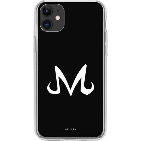 Dragon Ball Z Majin Buu Symbol iPhone 11 Clear Case