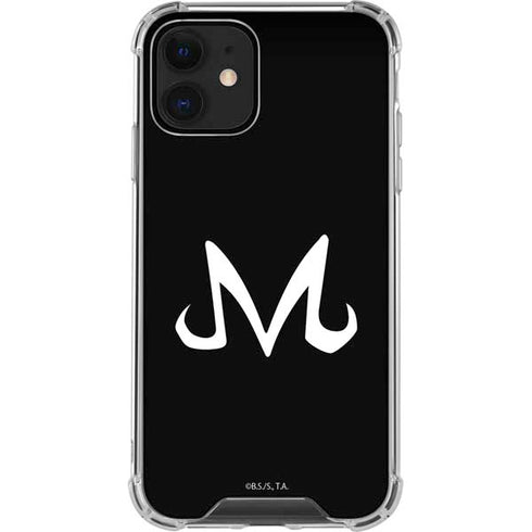 Dragon Ball Z Majin Buu Symbol iPhone 12 Clear Case