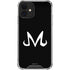 Dragon Ball Z Majin Buu Symbol iPhone 12 Clear Case