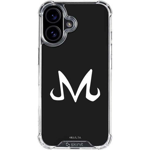 Dragon Ball Z Majin Buu Symbol iPhone 16 Clear Case