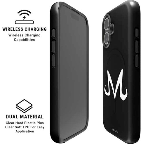 Dragon Ball Z Majin Buu Symbol iPhone 16 Plus Magsafe Impact Case