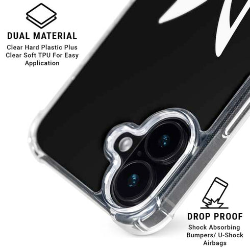 Dragon Ball Z Majin Buu Symbol iPhone 17 Clear Case