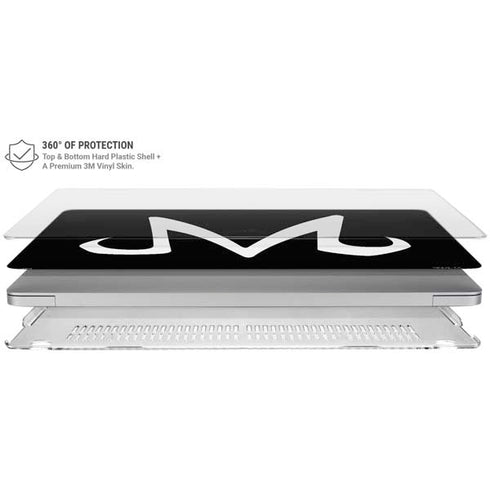 Dragon Ball Z Majin Buu Symbol MacBook Air 15in (2023-2025) Case plus Skin