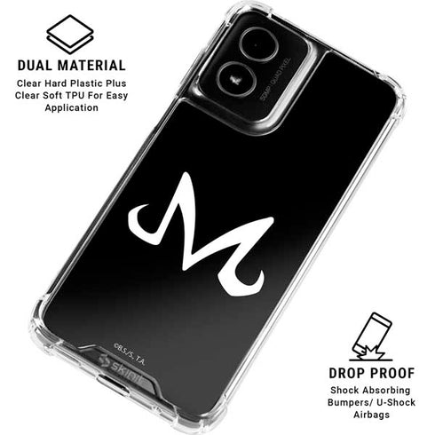 Dragon Ball Z Majin Buu Symbol Moto G Power 5G (2024) Clear Case