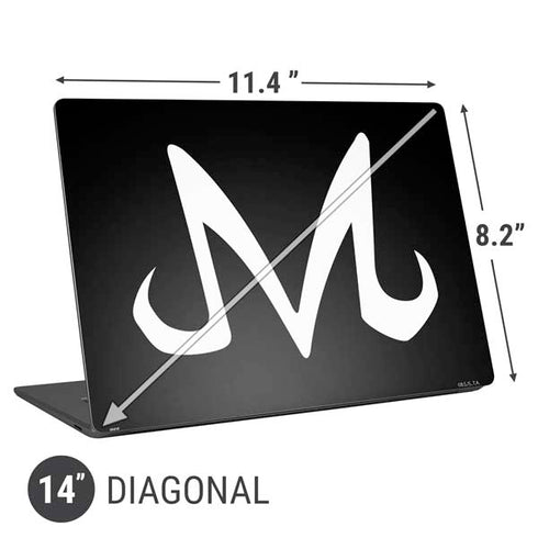 Dragon Ball Z Majin Buu Symbol Universal Laptop 14in (11.4 x 8.2in) Skin